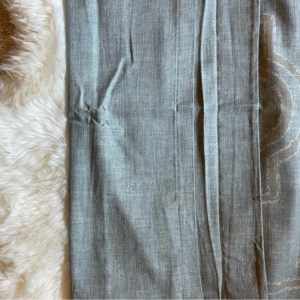 NWT Restoration Hardware ~ Set (2) Italian Baroque Medallion Shams in Sand|Dune